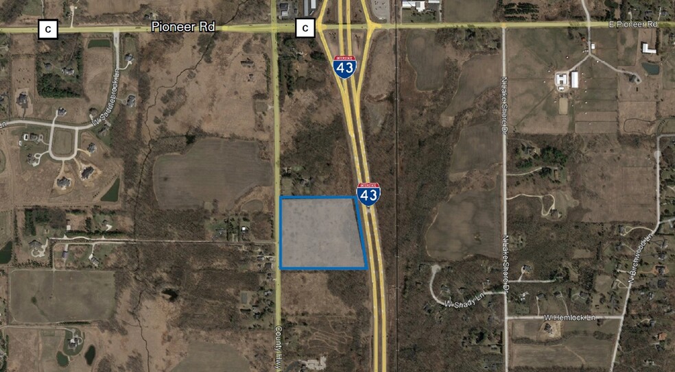 I-43 & Highway C, Mequon, WI for sale - Building Photo - Image 1 of 1