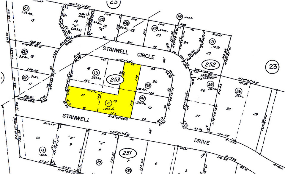 2344-2354 Stanwell Dr, Concord, CA for lease - Plat Map - Image 3 of 8