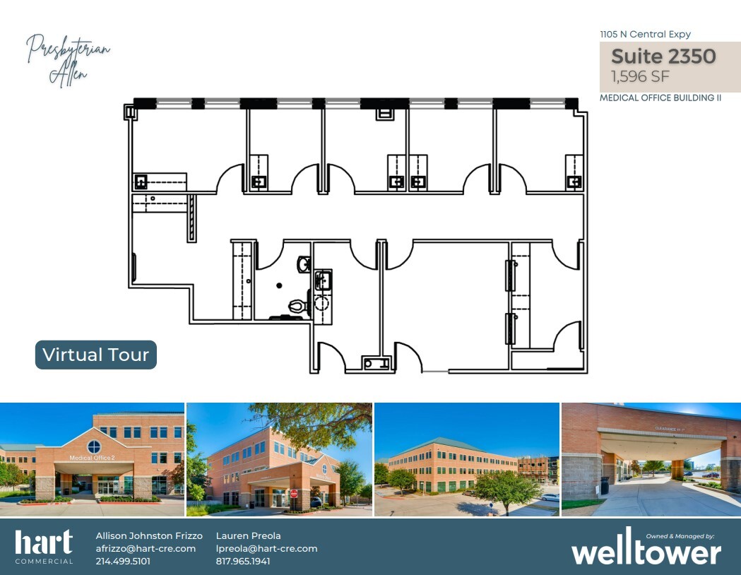 1105 N Central Expy, Allen, TX for lease Floor Plan- Image 1 of 1