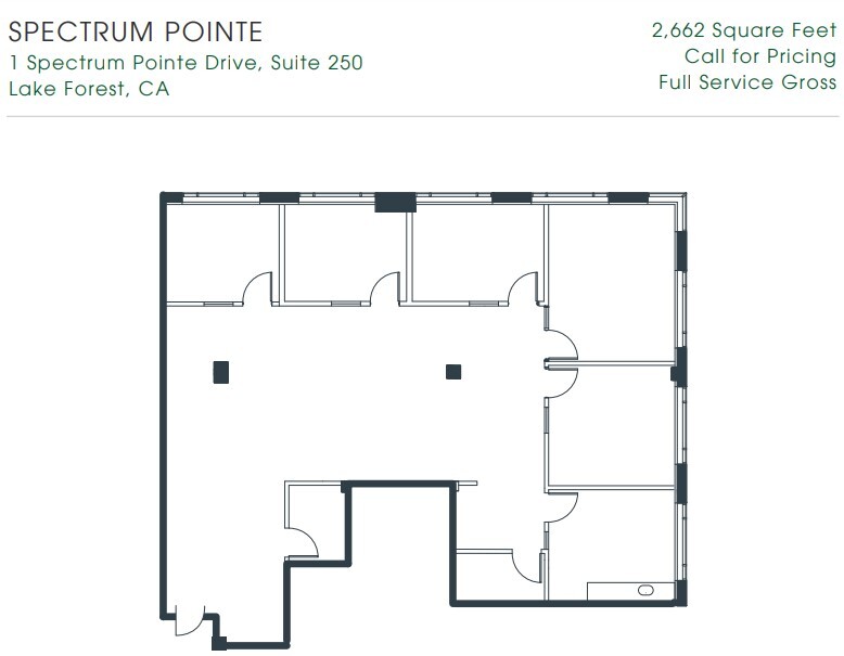 1 Spectrum Pointe Dr, Lake Forest, CA for lease Floor Plan- Image 1 of 1