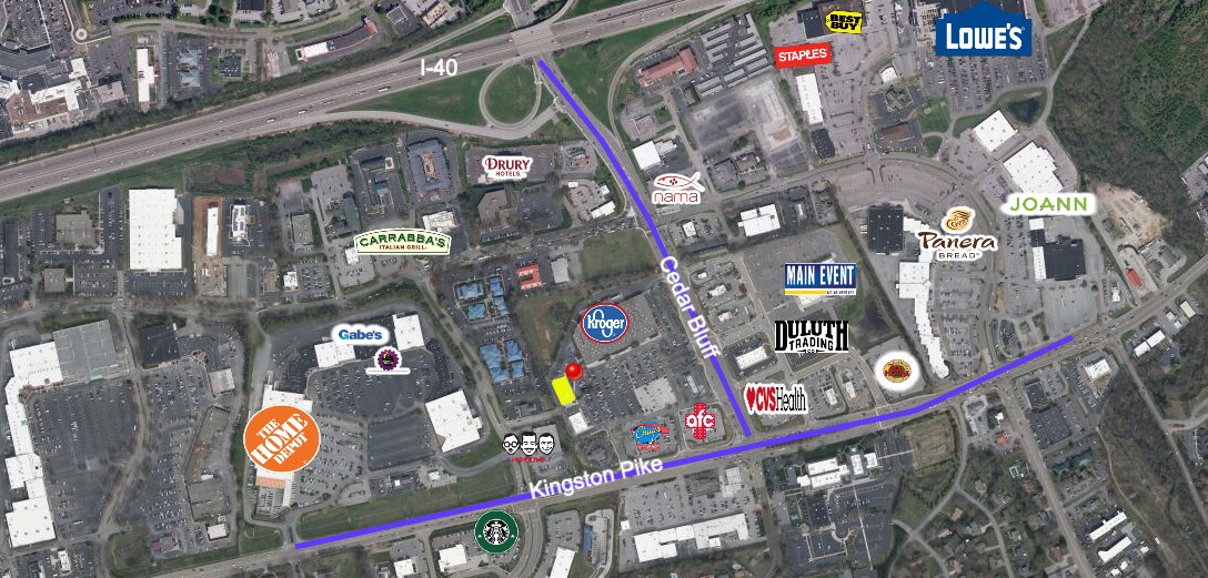 100 N Cedar Bluff Rd, Knoxville, TN 37923 Cedar Bluff Kroger