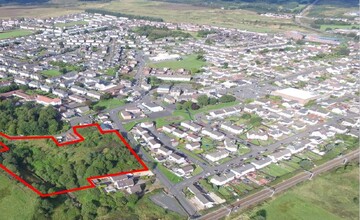 Woodhall Rd, Wishaw, NLK - aerial  map view