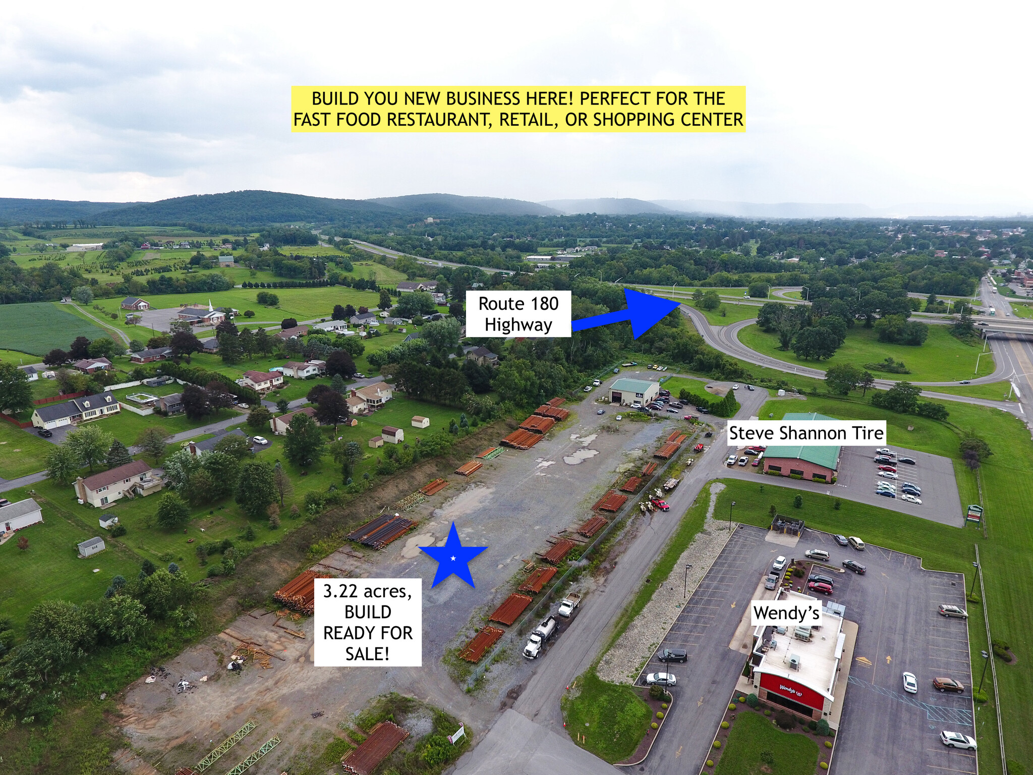 Tyler Rd, Muncy, PA for sale Aerial- Image 1 of 1