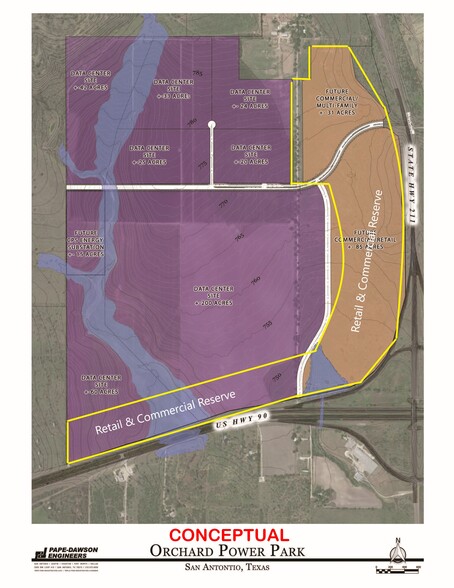 US-90, San Antonio, TX for sale - Site Plan - Image 1 of 2