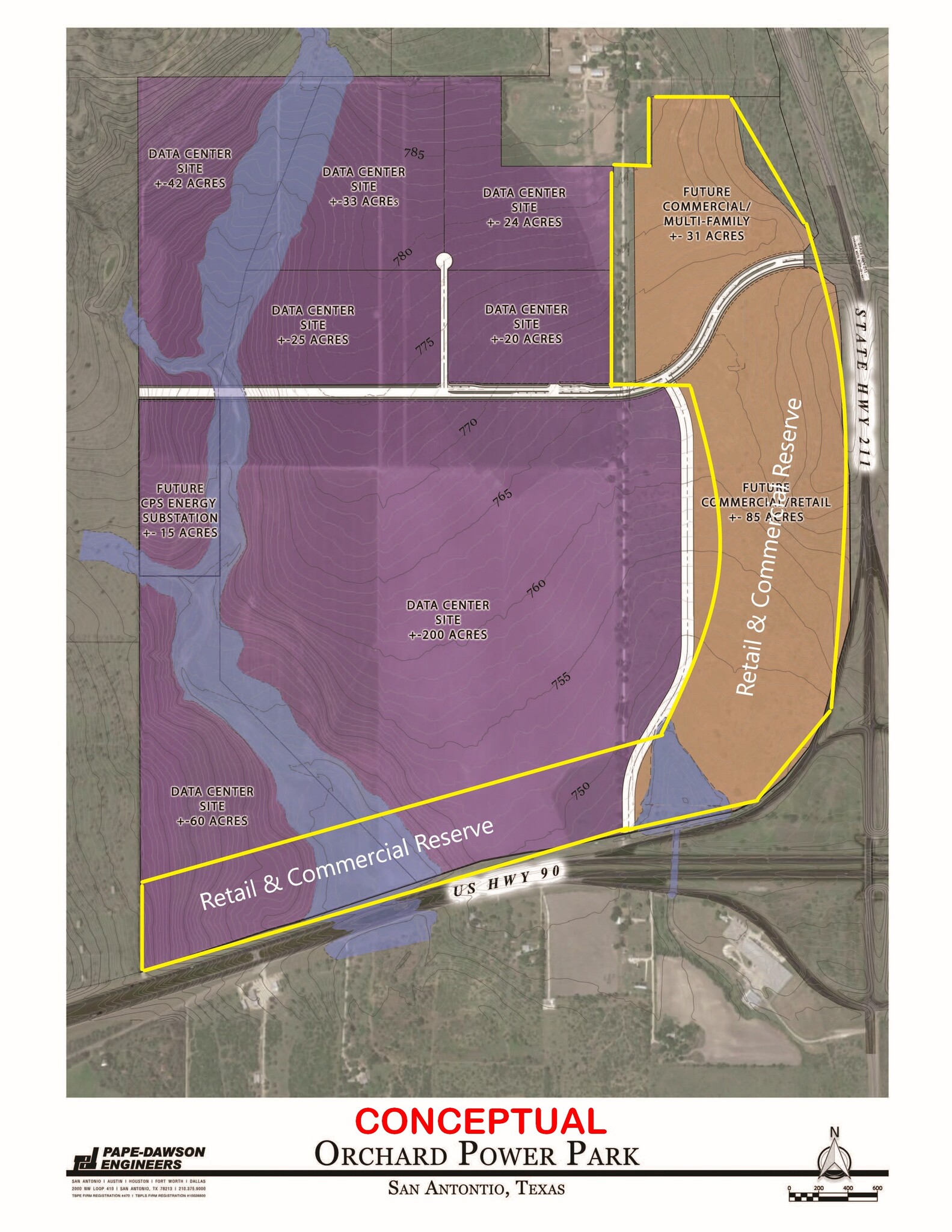 US-90, San Antonio, TX for sale Site Plan- Image 1 of 3