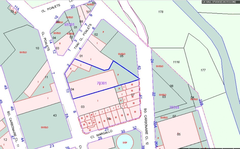 Poalets - Barrio Carbonaire, la Vall, 43, La Vilavella, Castellón for sale - Floor Plan - Image 3 of 6