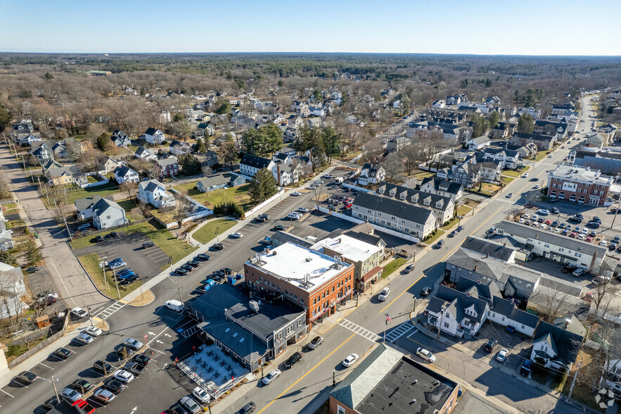 127-129 N Main St, Mansfield, MA for lease - Aerial - Image 3 of 7