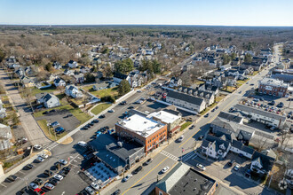 127-129 N Main St, Mansfield, MA - aerial  map view