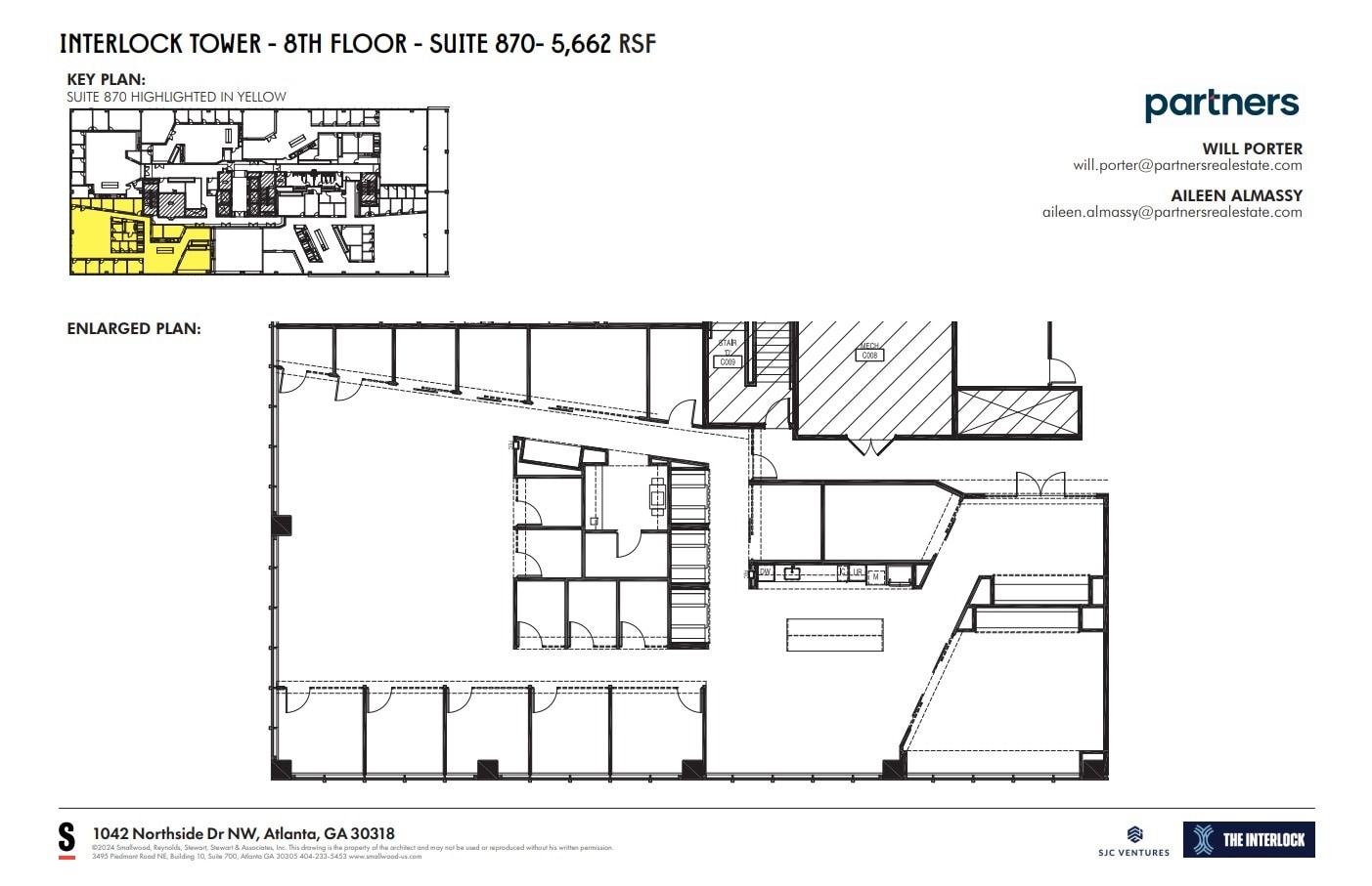 1042 Northside Dr NW, Atlanta, GA for lease Floor Plan- Image 1 of 1