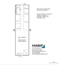 5929-5947 Jimmy Carter Blvd, Norcross, GA for lease Floor Plan- Image 2 of 9