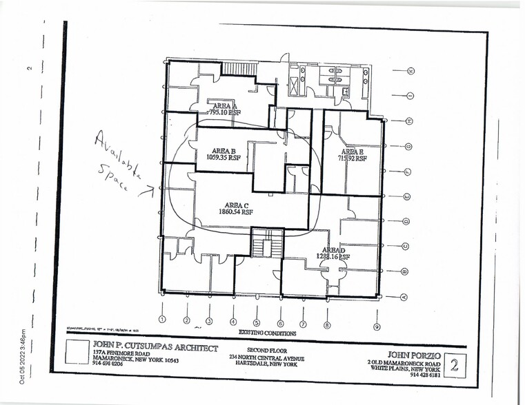 234 N Central Ave, Hartsdale, NY for lease - Floor Plan - Image 2 of 3