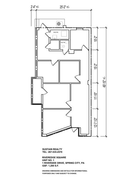 6 Riverside Dr, Spring City, PA for lease - Site Plan - Image 3 of 3