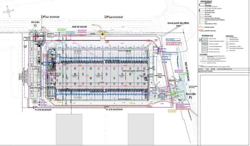Flex in department 69 for lease - Site Plan - Image 3 of 3