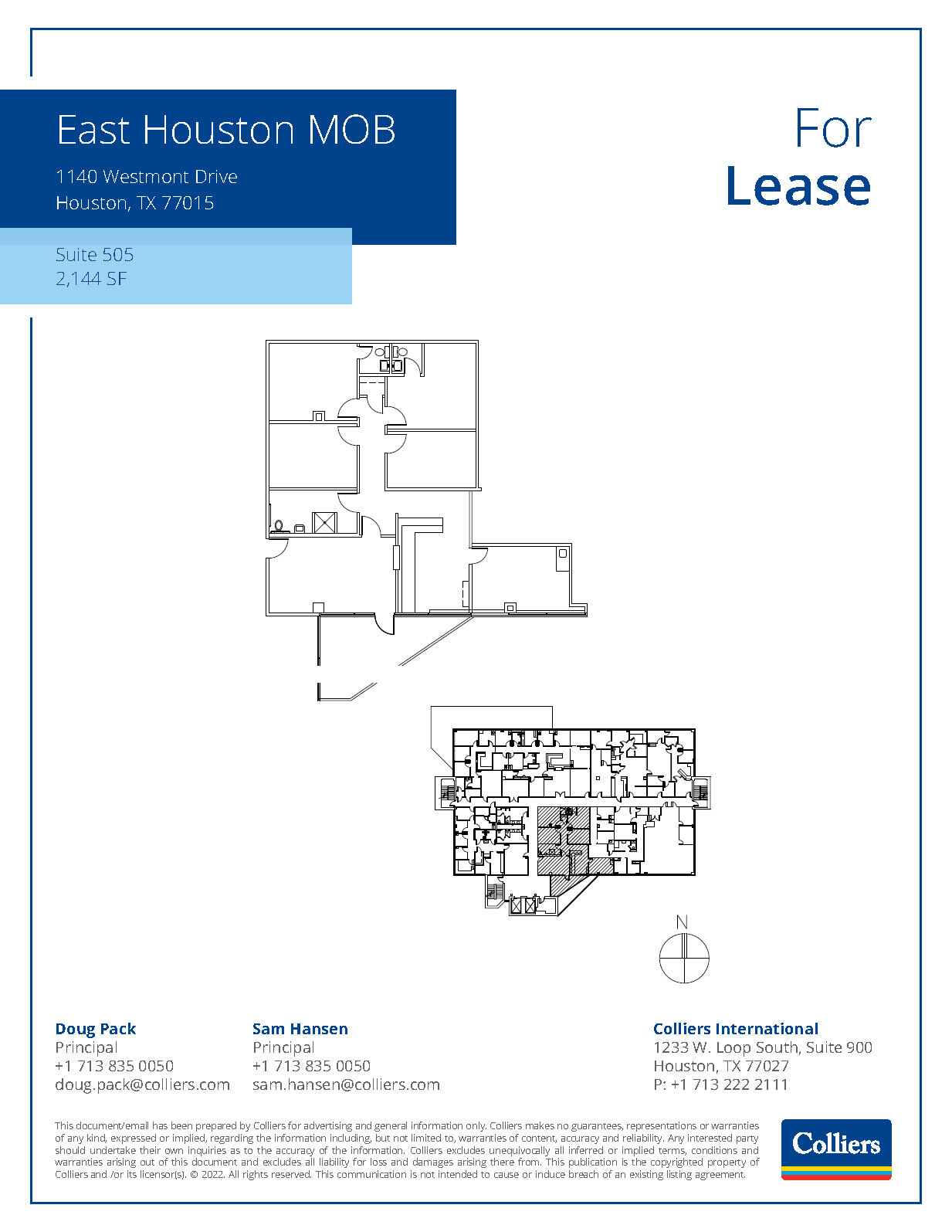 1140 Westmont Dr, Houston, TX for lease Floor Plan- Image 1 of 1