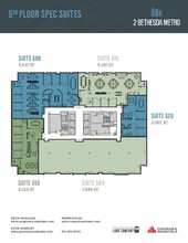 2 Bethesda Metro Ctr, Bethesda, MD for lease Floor Plan- Image 2 of 2