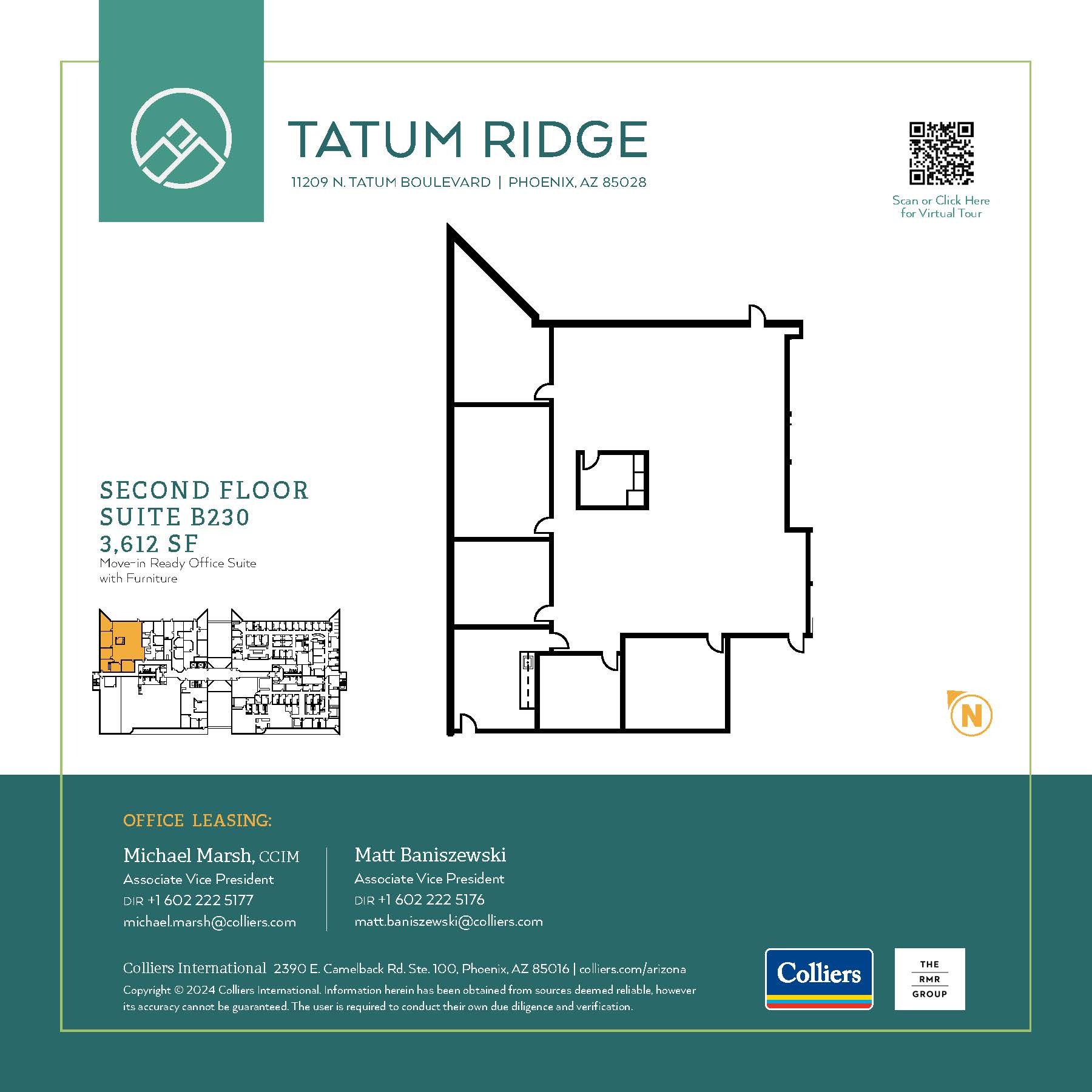 11209 N Tatum Blvd, Phoenix, AZ for lease Floor Plan- Image 1 of 1