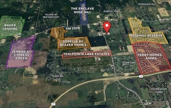 21550 Mueschke Rd, Tomball, TX - AERIAL map view - Image1