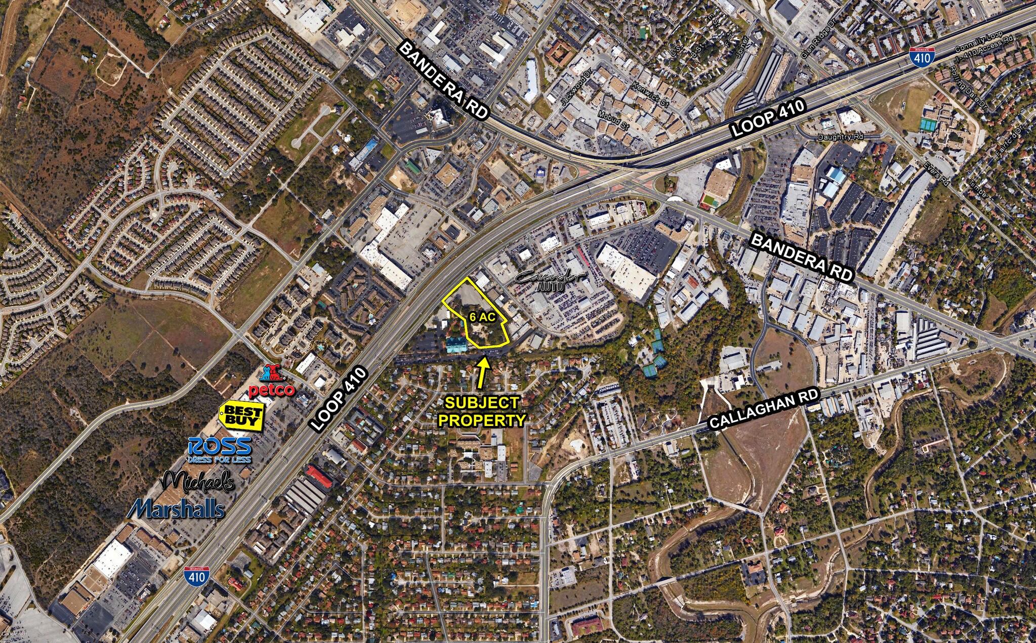 LOOP 410, San Antonio, TX for sale Aerial- Image 1 of 1