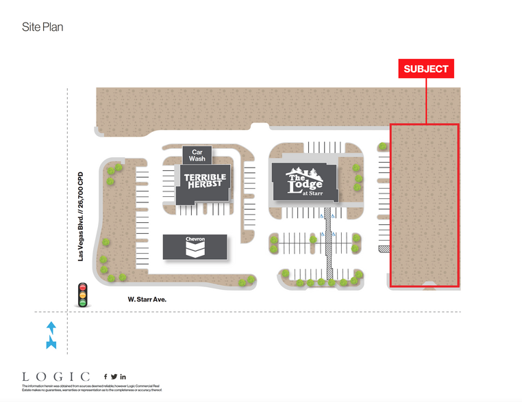 20 E Starr Ave, Las Vegas, NV for lease - Site Plan - Image 2 of 16