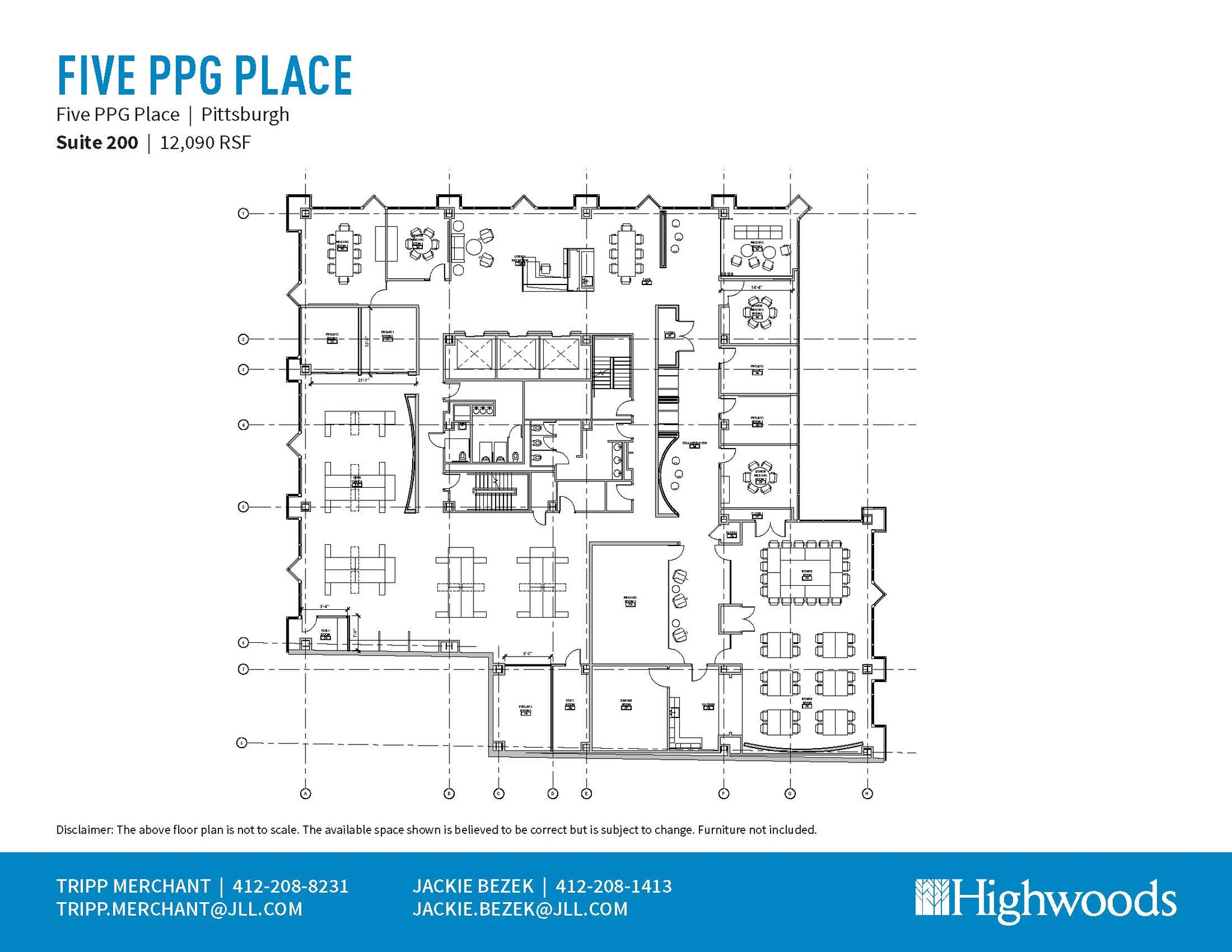 1 PPG Pl, Pittsburgh, PA for lease Floor Plan- Image 1 of 1