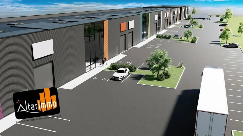 Flex in Chartres for lease - Aerial - Image 2 of 5