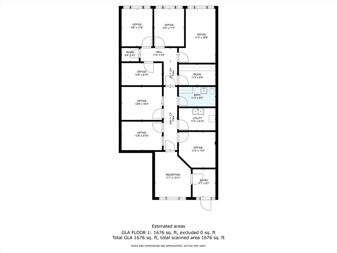 1 E Waldo Blvd, Manitowoc, WI for lease Floor Plan- Image 1 of 1