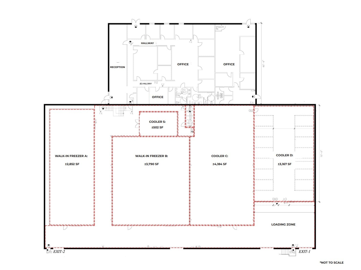 6820-6830 E Washington Blvd, Commerce, CA for sale Floor Plan- Image 1 of 1