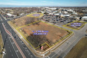 730 N Ridgeview Rd, Olathe, KS - aerial  map view