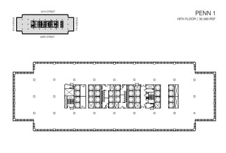 PENN 1, New York, NY for lease Floor Plan- Image 1 of 1