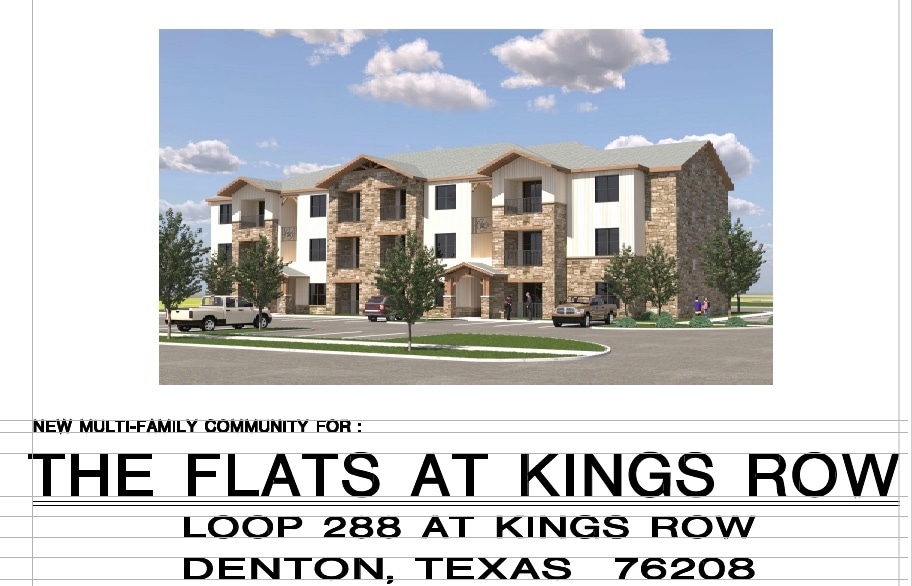 N Loop 288 & Kings Row, Denton, TX for sale - Building Photo - Image 2 of 3