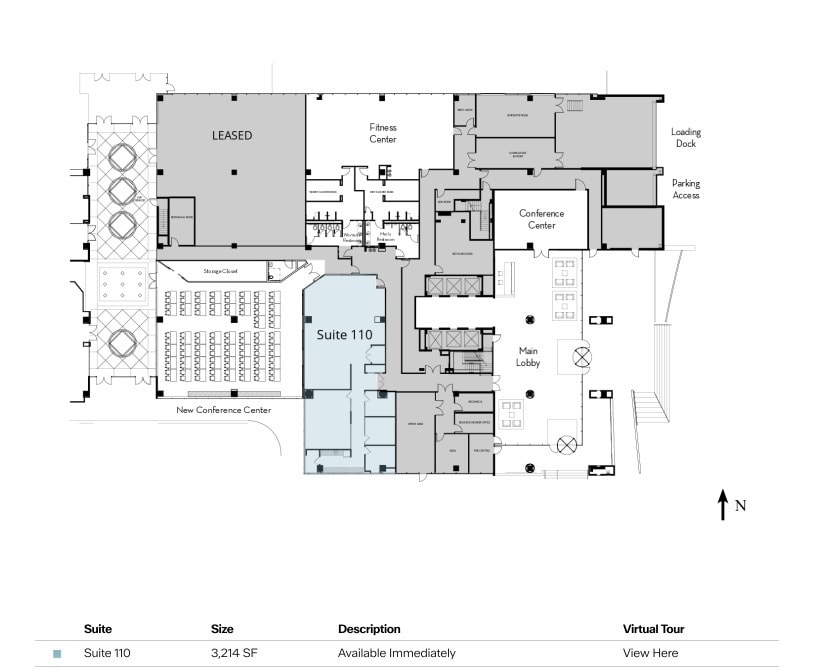 1400 Crystal Dr, Arlington, VA for lease Floor Plan- Image 1 of 1