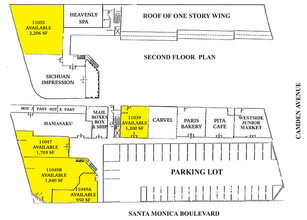 11031-11061 Santa Monica Blvd, Los Angeles, CA for lease Site Plan- Image 2 of 4