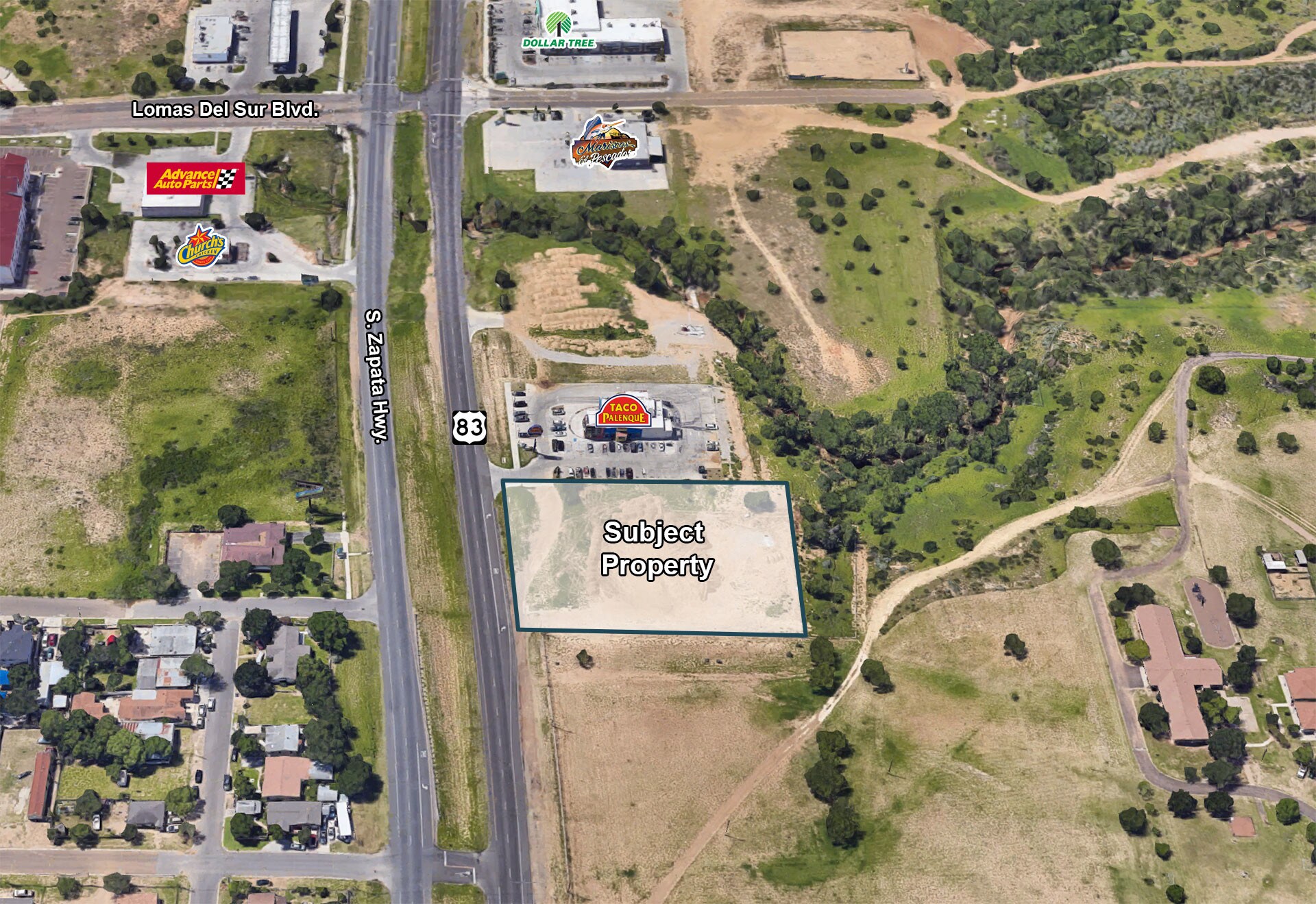 3502 Hwy 83, Laredo, TX for sale Aerial- Image 1 of 1