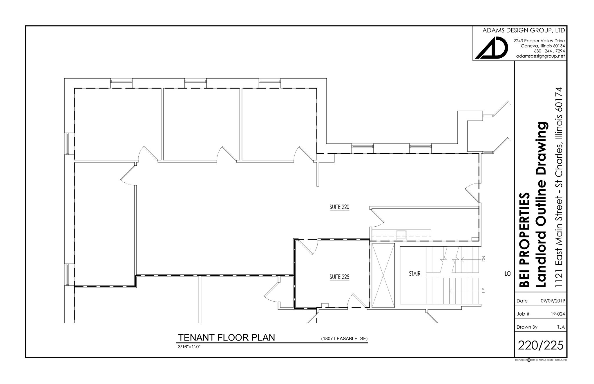1121 E Main St, St Charles, IL for lease Site Plan- Image 1 of 1