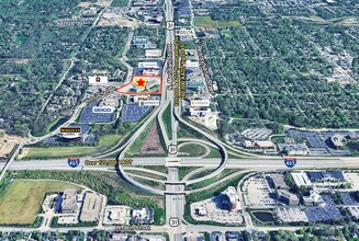 10330 N Meridian St, Indianapolis, IN - AERIAL  map view