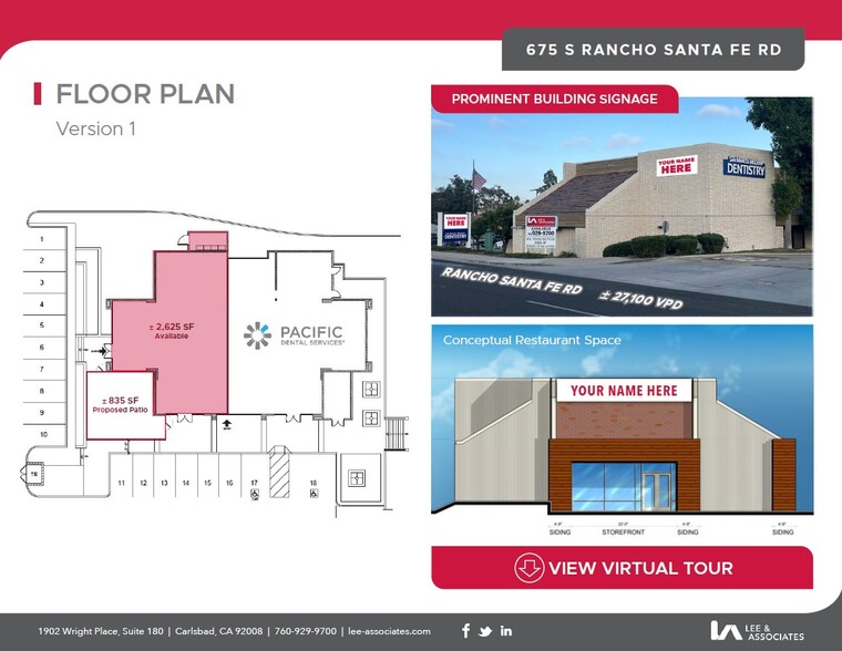 675 S Rancho Santa Fe Rd, San Marcos, CA for lease - Floor Plan - Image 3 of 5