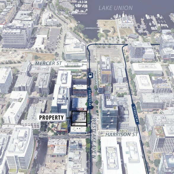 High Rise Development Land portfolio of 2 properties for sale on LoopNet.com - Aerial - Image 3 of 5
