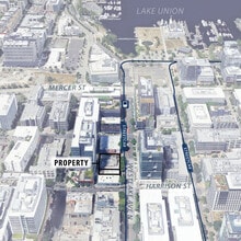 415 Westlake Ave N, Seattle, WA - AERIAL  map view - Image1