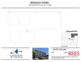 13740 Midway Rd, Farmers Branch, TX for lease Site Plan- Image 1 of 1