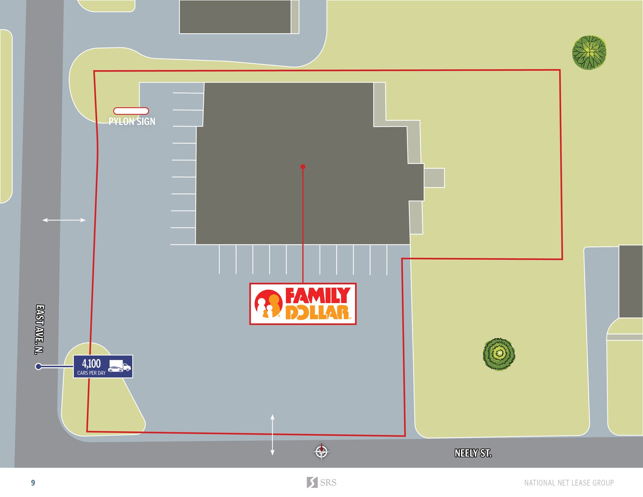 1002 East Ave N, Hollandale, MS 38748 Family Dollar Corp Lse