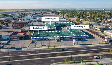 4909 17th Ave SE, Calgary, AB - AERIAL  map view