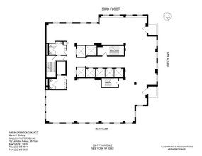 330 Fifth Ave, New York, NY for lease Floor Plan- Image 1 of 1