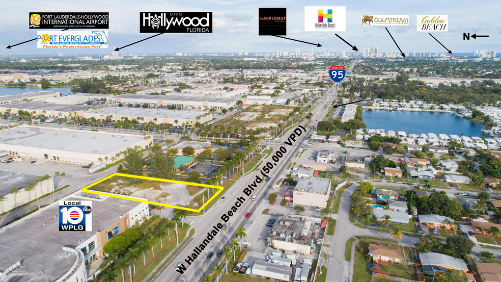 3301 Hallandale Beach Blvd, Hollywood, FL for sale - Aerial - Image 1 of 1