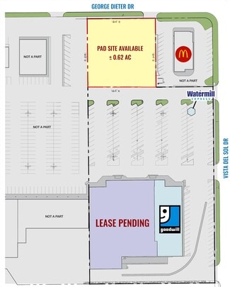 More details for 1590 George Dieter Dr, El Paso, TX - Land for Lease