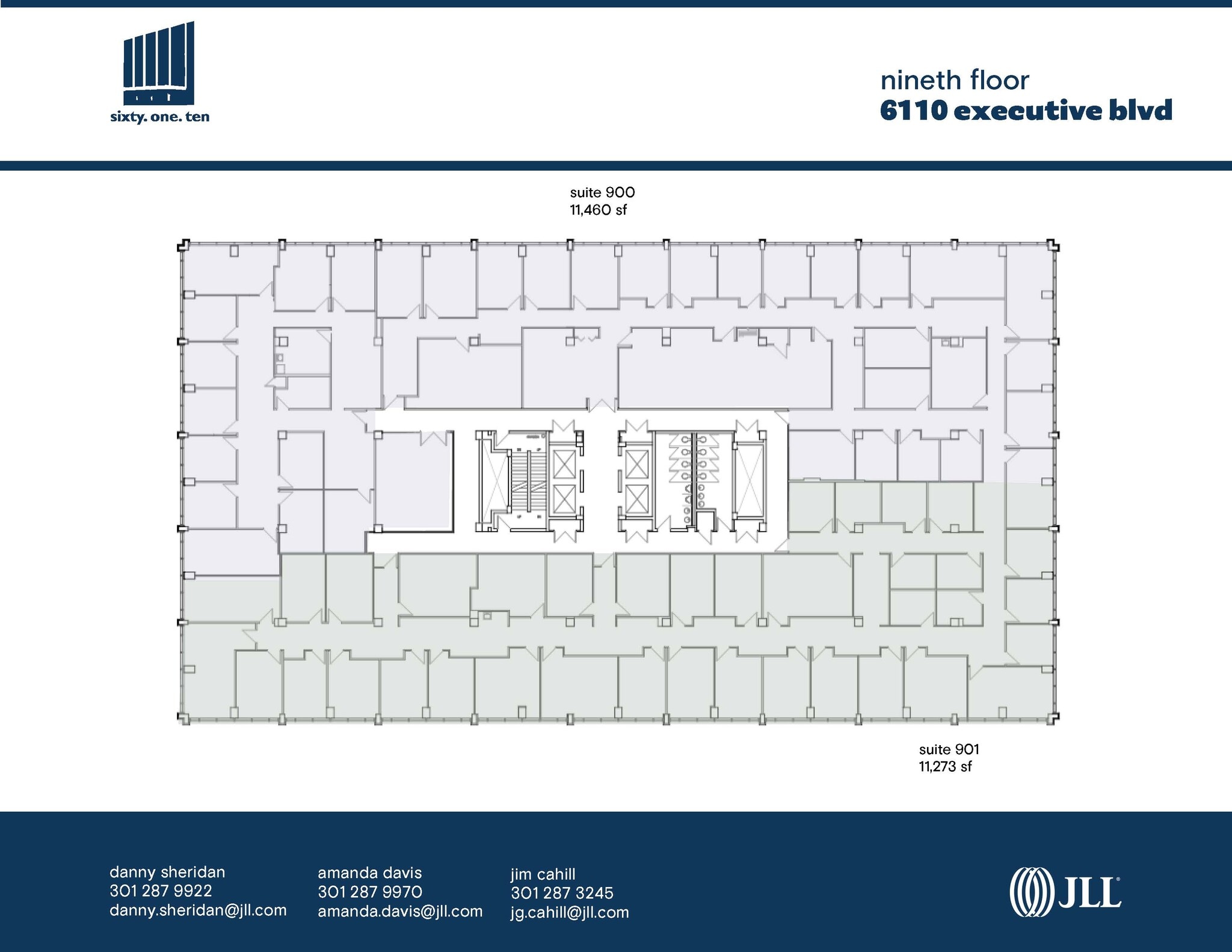 6110 Executive Blvd, Rockville, MD for lease Floor Plan- Image 1 of 1