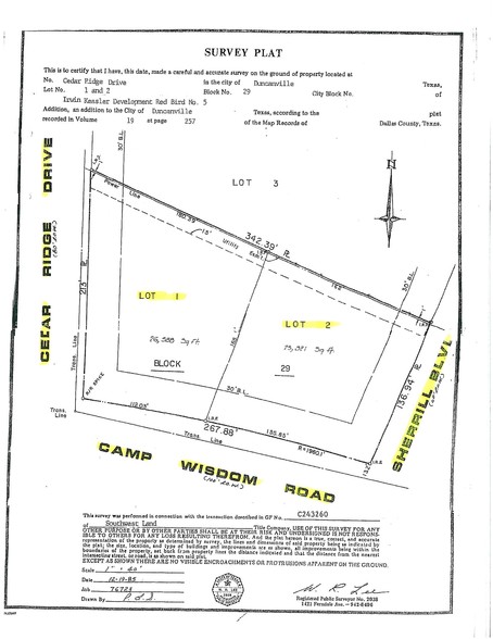 739-743 W Camp Wisdom Rd, Duncanville, TX for sale - Building Photo - Image 2 of 2