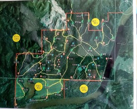 0 Silver Creek Road, Chance, AL - aerial  map view