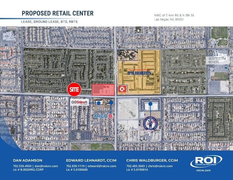 Ann Road & 5th Street, Las Vegas, NV for lease - Building Photo - Image 1 of 7