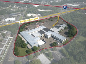 5 N Wilson Ave, Bristol, PA - AERIAL  map view