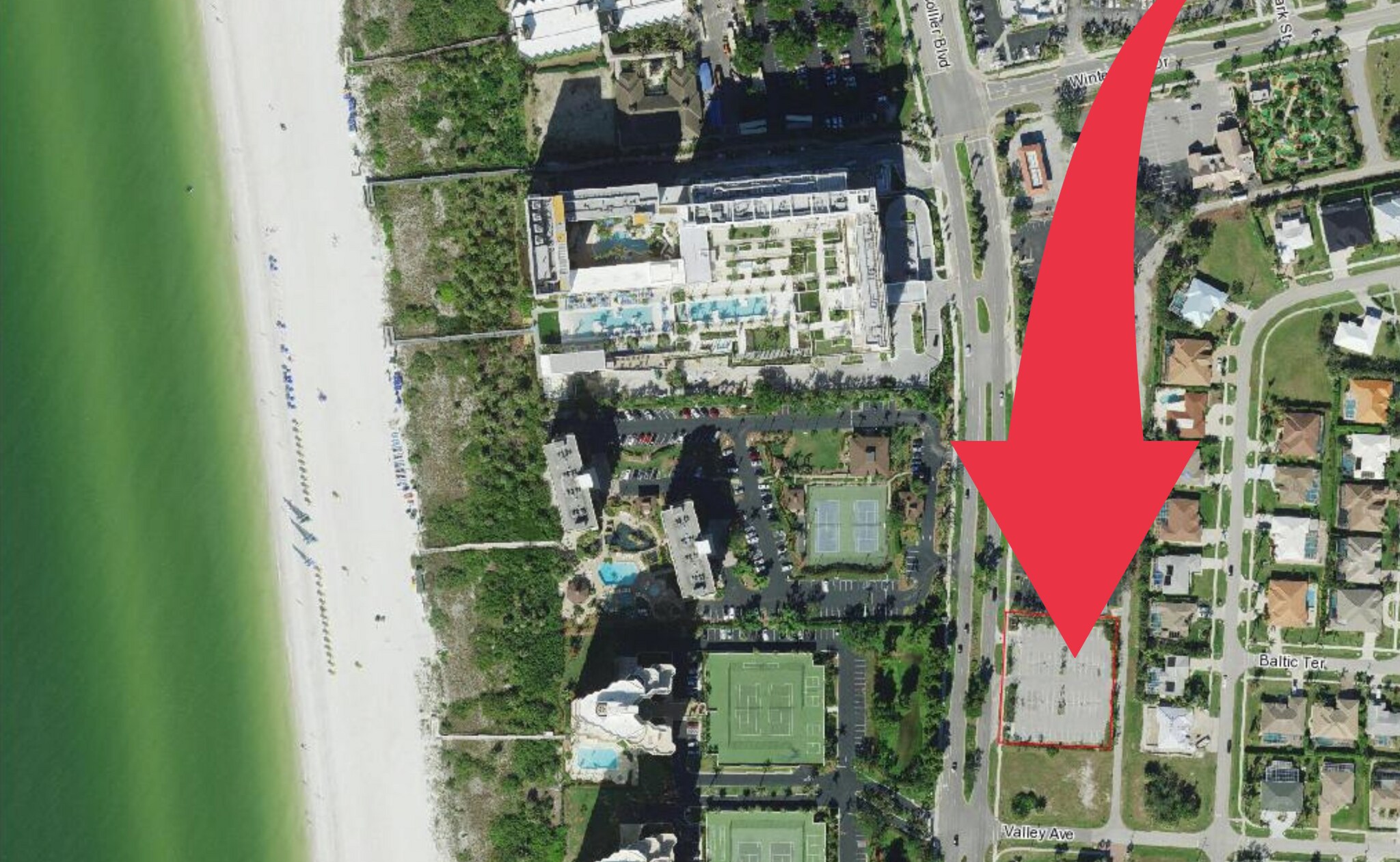 711 S Collier Blvd, Marco Island, FL for sale Aerial- Image 1 of 1